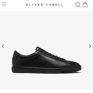 Oliver Cabell. Men’s Low 1 in Jet Black. Size EU 44 (US 10).